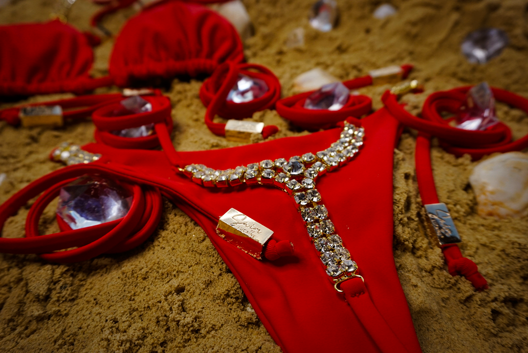 Diamond Bottom - Crimson Red